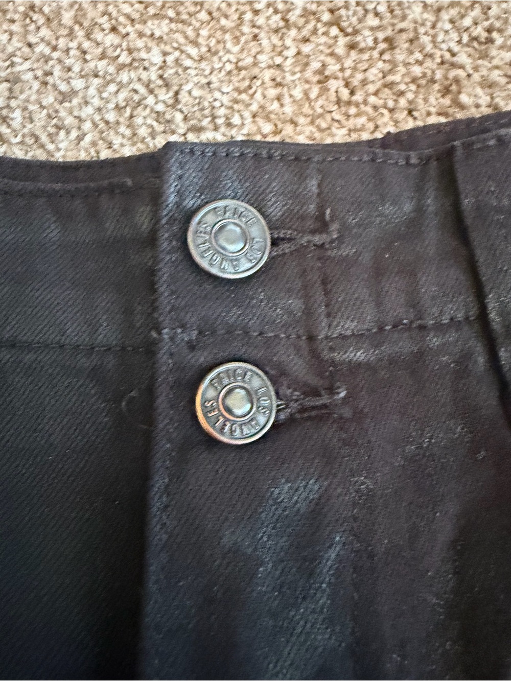 PAIGE Pleated Mayslie Short in Midnight Black - Picture 5 of 8